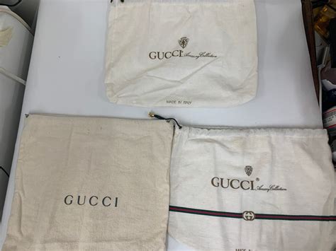 how to tell is gucci dust bag is real|gucci dust bag for sale.